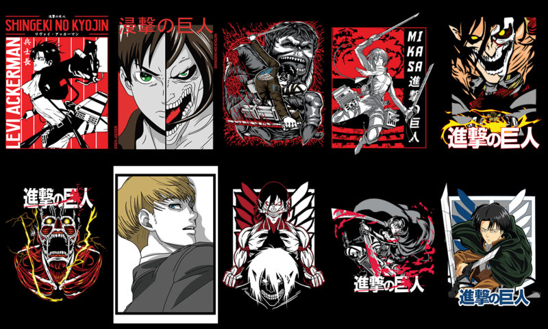 Eren Titan Shingeki No Kyojin SVG DXF EPS PNG Cut Files