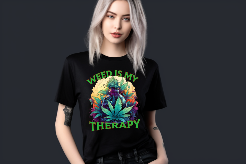 Marijuana Weed Sublimation Bundle, Cannabis Shirt