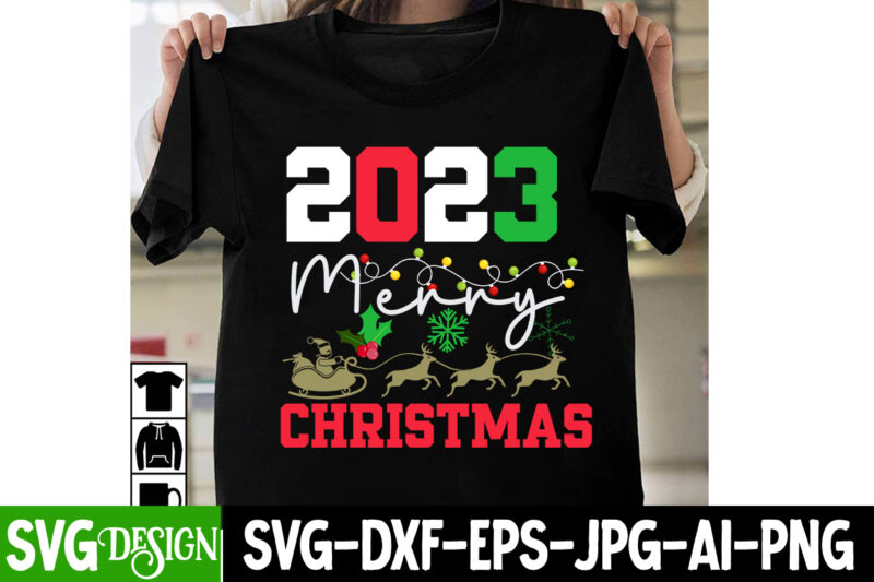 2023 Merry Christmas T-Shirt Design, 2023 Merry Christmas Vector t-Shirt Design, I m Only a Morning Person On December 25 T-Shirt Design, I m Only a Morning Person On December