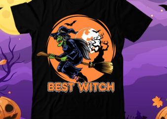 Best Witch T-Shirt Design, Best Witch Vector T-Shirt Design, Halloween T-Shirt Design Bundle,Halloween T-Shirt Design, Eat Drink And Be Scary T-Shirt Design, Eat Drink And Be Scary Vector T-Shirt Design,