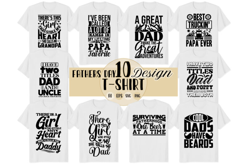 typography fatherhood say tee art. favorite papa vintage text style design, dad beards love you daddy. heart love birthday gift for dad design