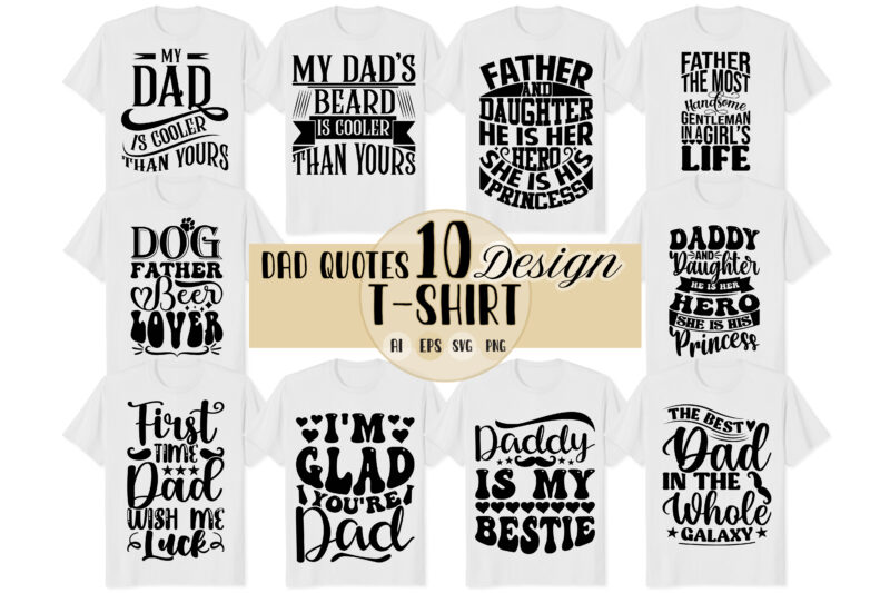 father and dad calligraphy vintage text style design, beard dads greeting card for t shirts template, dad and daughter, animals lover fathers day gift, heart love dad graphic shirt vector