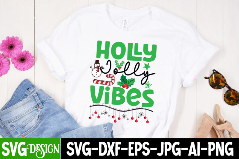 Christmas T-Shirt Design Bundle, Christmas T-Shirt Design, Christmas SVG Bundle, Christmas Vector Bundle