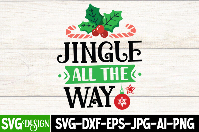 Christmas T-Shirt Design Bundle, Christmas T-Shirt Design, Christmas SVG Bundle, Christmas Vector Bundle