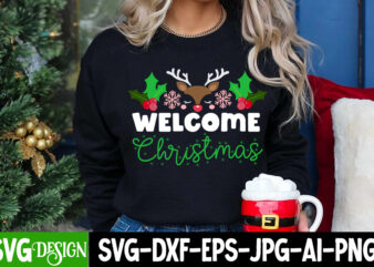 Welcome Christmas T-Shirt Design, Welcome Christmas Vector t-shirt Design, I m Only a Morning Person On December 25 T-Shirt Design, I m Only a Morning Person On December 25 Vector