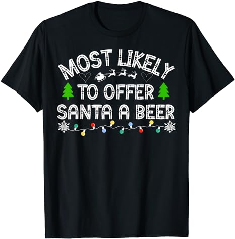 15 Most Likely To Christmas Shirt Designs Bundle For Commercial Use Part 2, Most Likely To Christmas T-shirt, Most Likely
