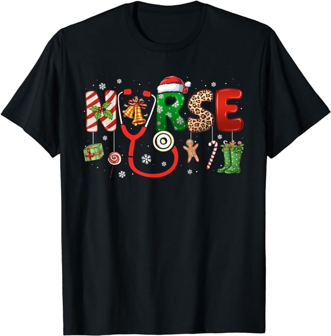 15 Nurse Christmas Shirt Designs Bundle For Commercial Use Part 5, Nurse Christmas T-shirt, Nurse Christmas png file, Nurse Christmas digita