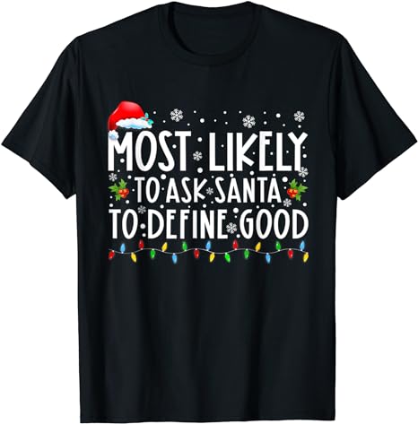 15 Most Likely To Christmas Shirt Designs Bundle For Commercial Use Part 1, Most Likely To Christmas T-shirt, Most Likely To Christmas png file, Most Likely To Christmas digital file,