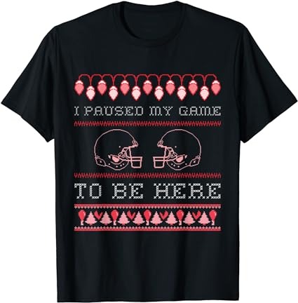 15 Christmas I Paused My Game To Be Here Shirt Designs Bundle For Commercial Use Part 3, Christmas I Paused My Game To Be Here T-shirt, Christmas I Paused My