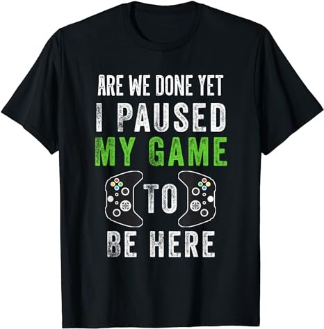 15 Christmas I Paused My Game To Be Here Shirt Designs Bundle For Commercial Use Part 3, Christmas I Paused My Game To Be Here T-shirt, Christmas I Paused My