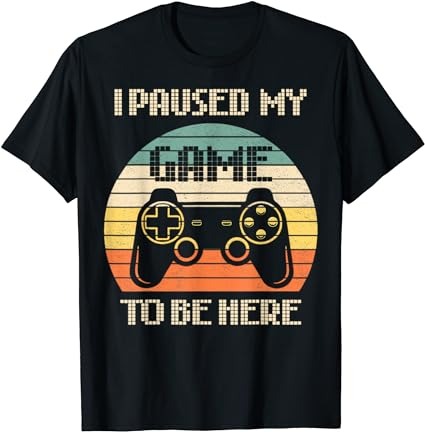 15 Christmas I Paused My Game To Be Here Shirt Designs Bundle For Commercial Use Part 3, Christmas I Paused My Game To Be Here T-shirt, Christmas I Paused My