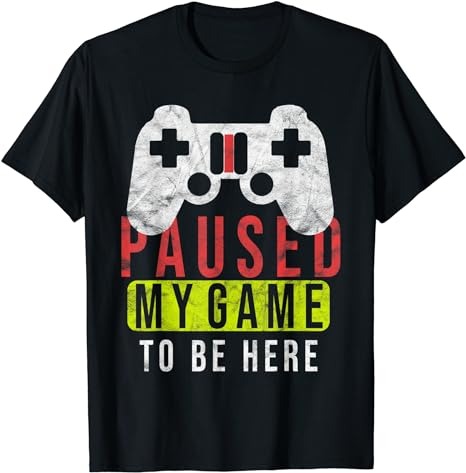 15 Christmas I Paused My Game To Be Here Shirt Designs Bundle For Commercial Use Part 3, Christmas I Paused My Game To Be Here T-shirt, Christmas I Paused My