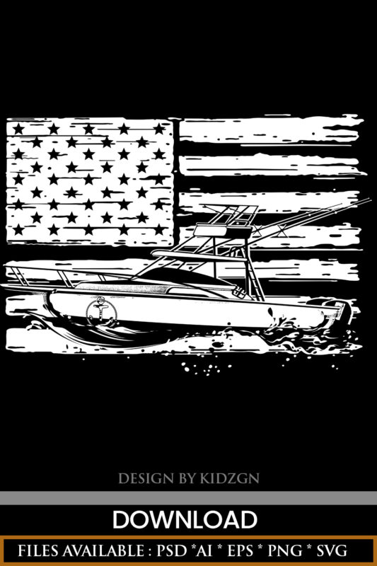 American speedboat