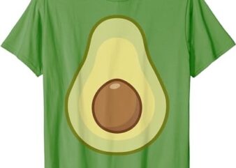 Avocado Costume Shirt – Halloween Vegan T Shirt PNG File