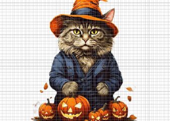 Halloween Cats Png, Funny Cat Halloween Png, Cat Pumpkin Png, Cat Witch Png, Halloween Png