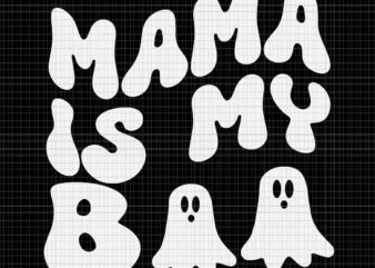 Groovy Mama Is My Boo Svg, Mama Is My Boo Halloween Svg, Boo Halloween Svg, Boo Svg, Halloween Svg
