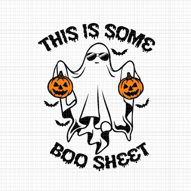 Boo Jee Spooky Season Ghost Halloween Svg, Boo Jee Svg, Ghost Halloween Svg, Ghost Svg, Halloween Svg