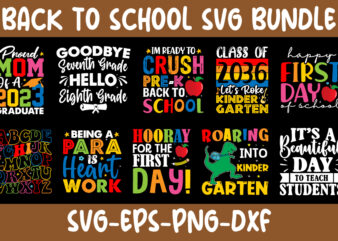 Back to School SVG Bundle, Hello School SVG, Hello School SVG Bundle, Back to School SVG, Teacher svg, Kindergarten svg, Cut File Cricut, Teacher Svg, School Svg, Teacher Svg Bundle, t shirt template