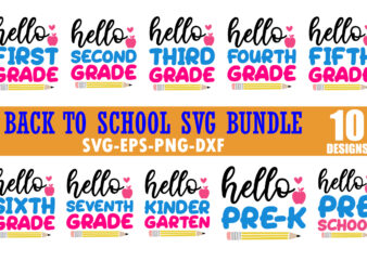 Back To School SVG Bundle, Svg Png, MEGA School svg Bundle, Teacher svg, School svg, Kids, Grades Svg, school bus Cut file Cricut Silhouette