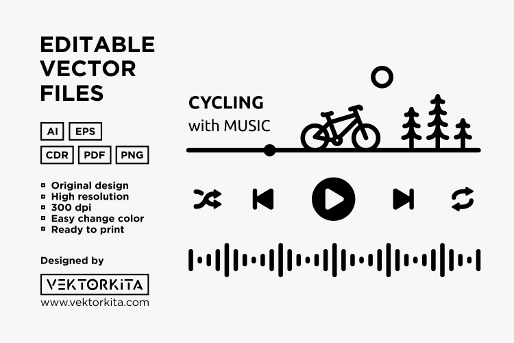 Cycling with Music