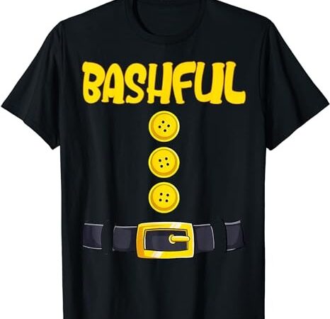 Bashful-dwarf halloween costume funny bashful-dwarfs t-shirt png file