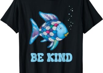 Be Kind Rainbow Fish Teacher Life Teaching Back To School T-Shirt