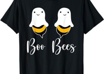 Boo Bees Couples Halloween Costume Funny Boobee T-Shirt PNG File