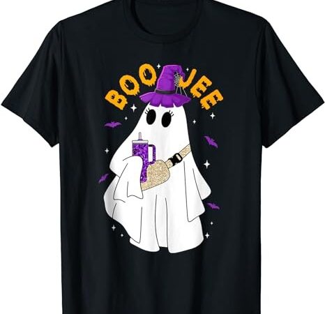 Boo jee boujee funny halloween cute boo ghost spooky costume t-shirt png file