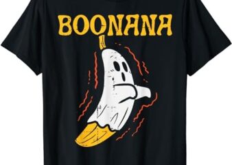 Boonana Cute Ghost Banana Halloween Costume Men Women Kids T-Shirt PNG File