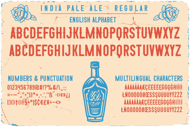 India Pale Ale font DUO