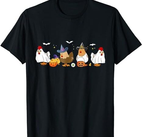 Chicks ghost boo chicken halloween funny chicken boo sheet t-shirt png file
