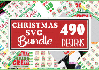 Big christmas svg bundle/490 design