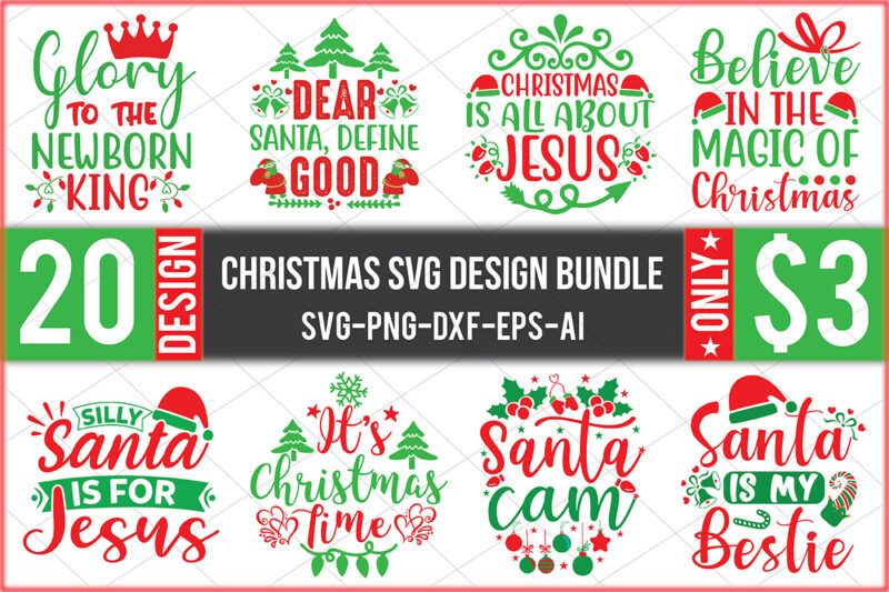Big Christmas Svg Bundle/490 Design