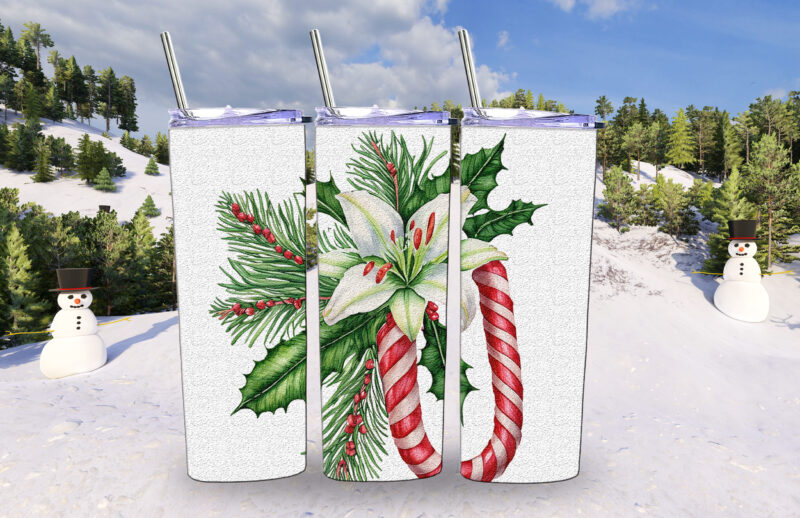 Christmas Tumbler Design