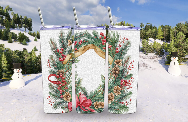 Christmas Tumbler Design