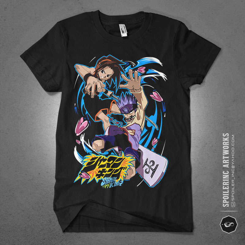 populer anime lover tshirt design bundle illustration part 17