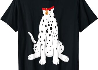 Dalmatian T-Shirt Dalmatian Costume Shirt T-Shirt