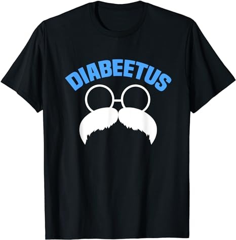 Diabeetus Funny Diabetes Awareness Diabetic Beard T-Shirt PNG File