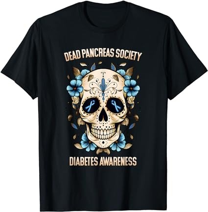 Diabetes awareness – dead pancreas society t-shirt png file