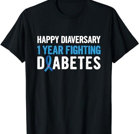 Diabetes awareness pun for a type 1 diabetes diabetic t-shirt