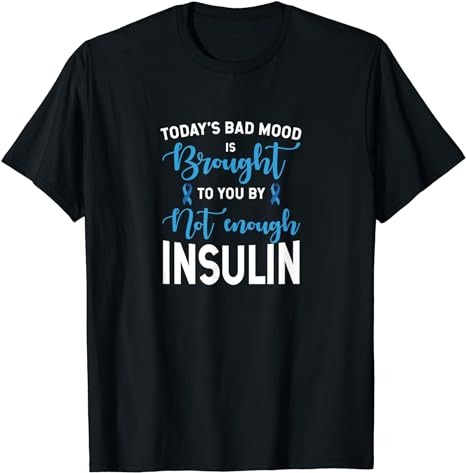 Diabetes Awareness Type 1 2 – Diabetic T1D T2D T-Shirt PNG File