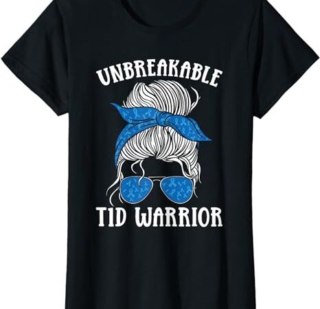 Diabetes awareness type 1 diabetes unbreakable t1d warrior t-shirt