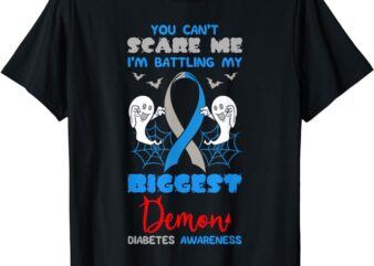 Diabetes Patient Type 1 2 Diabetic Pancreas Halloween Party T-Shirt