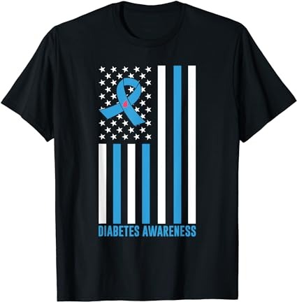 Diabetes support type 1 diabetes awareness t-shirt png file