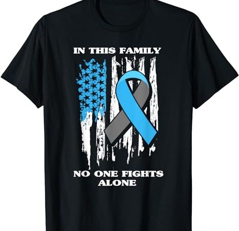 Diabetic type 1 t1d diabetes awareness usa flag gift t-shirt