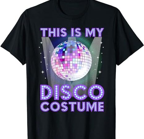 Disco costume art for men women 70s 80s party disco lover t-shirt png file