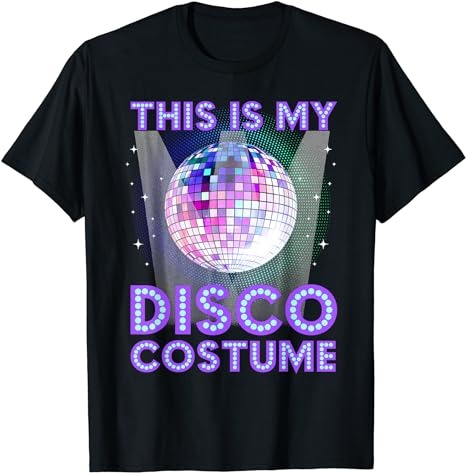 Disco Costume Art For Men Women 70s 80s Party Disco Lover T-Shirt PNG File