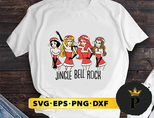 Disney Girls Christmas SVG, Merry Christmas SVG, Xmas SVG PNG DXF EPS