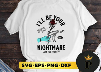 Disney The Nightmare Before Christmas I’ll Be Your Nightmare SVG, Merry Christmas SVG, Xmas SVG PNG DXF EPS