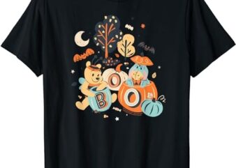 Disney Winnie the Pooh and Eeyore Halloween Boo T-Shirt PNG File